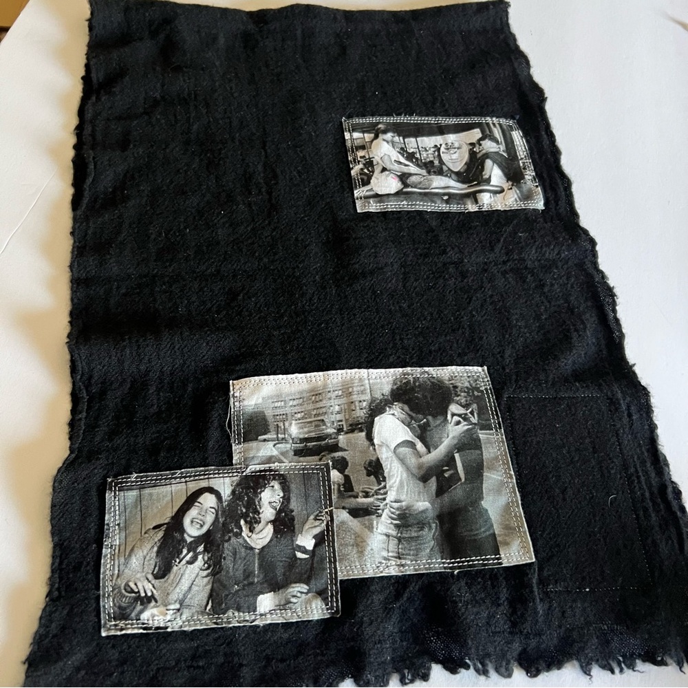 TAKAHIROMIYASHITATheSoloist TAKAHIRO MIYASHITA THE SOLOIST WOOL SCARF BLACK NWOT